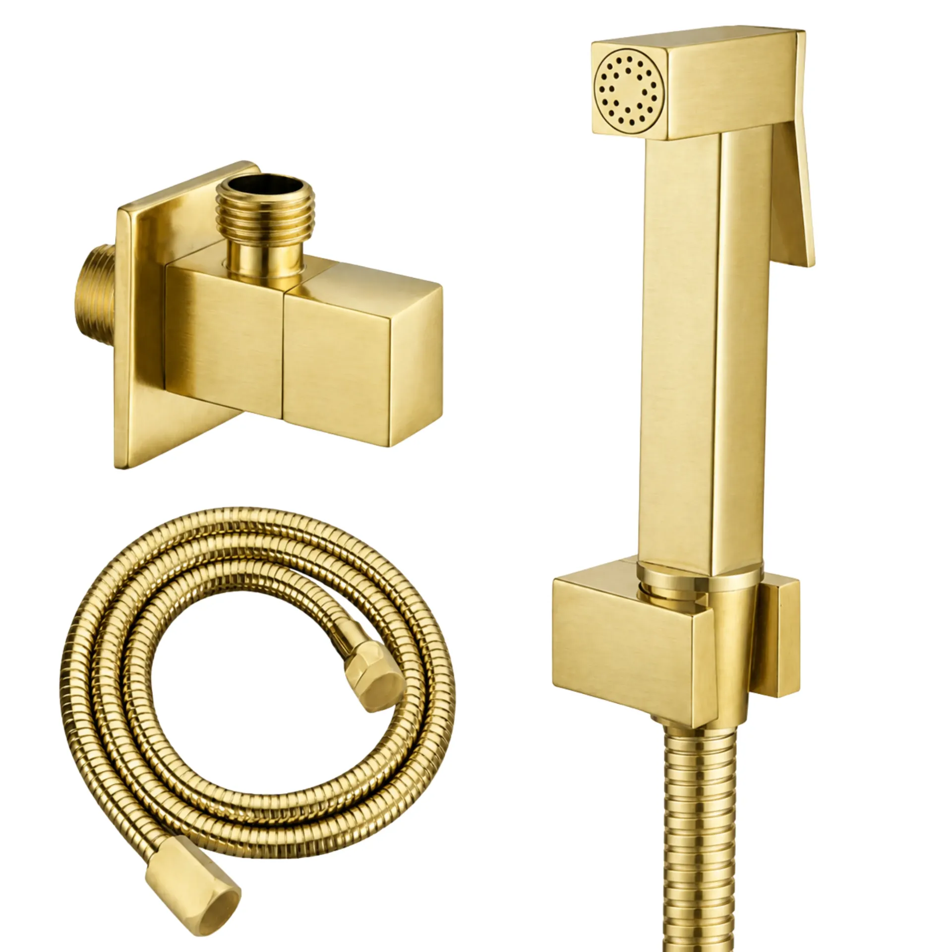 DUCHA BIDET APOLO DORADO MATE RIVER