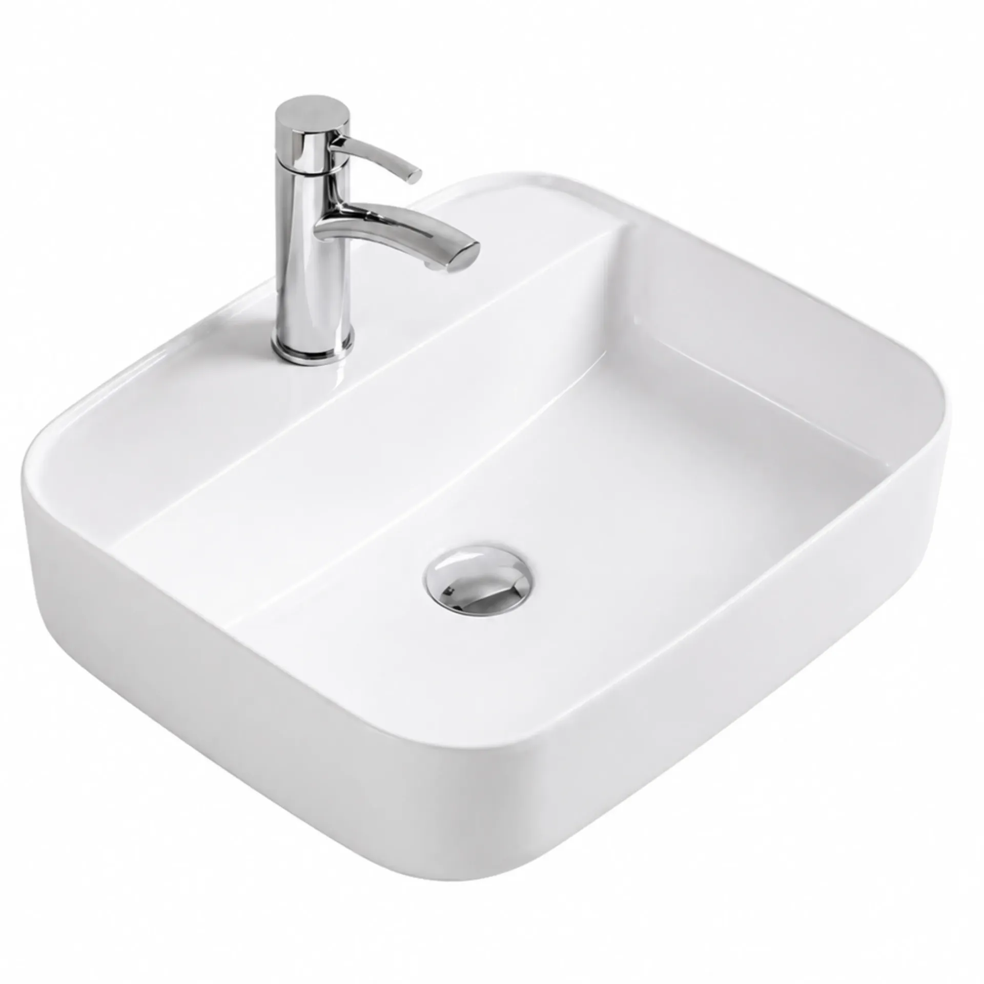 [RIV-LAVRE03] LAVAMANOS RECTANGULAR BLANCO RIVER
