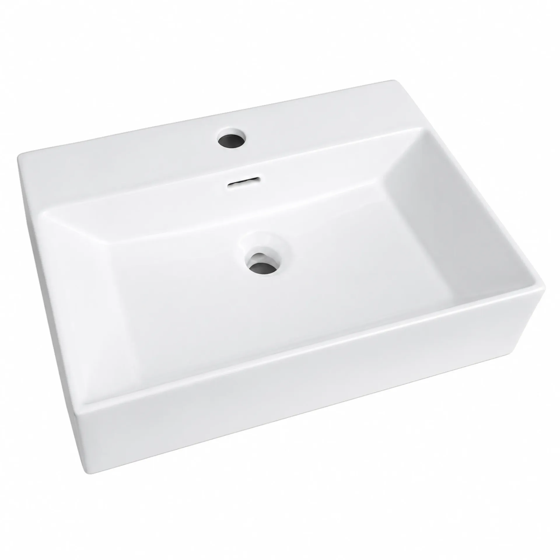 [RIV-LAVRE05] LAVAMANOS RECTANGULAR BLANCO RIVER