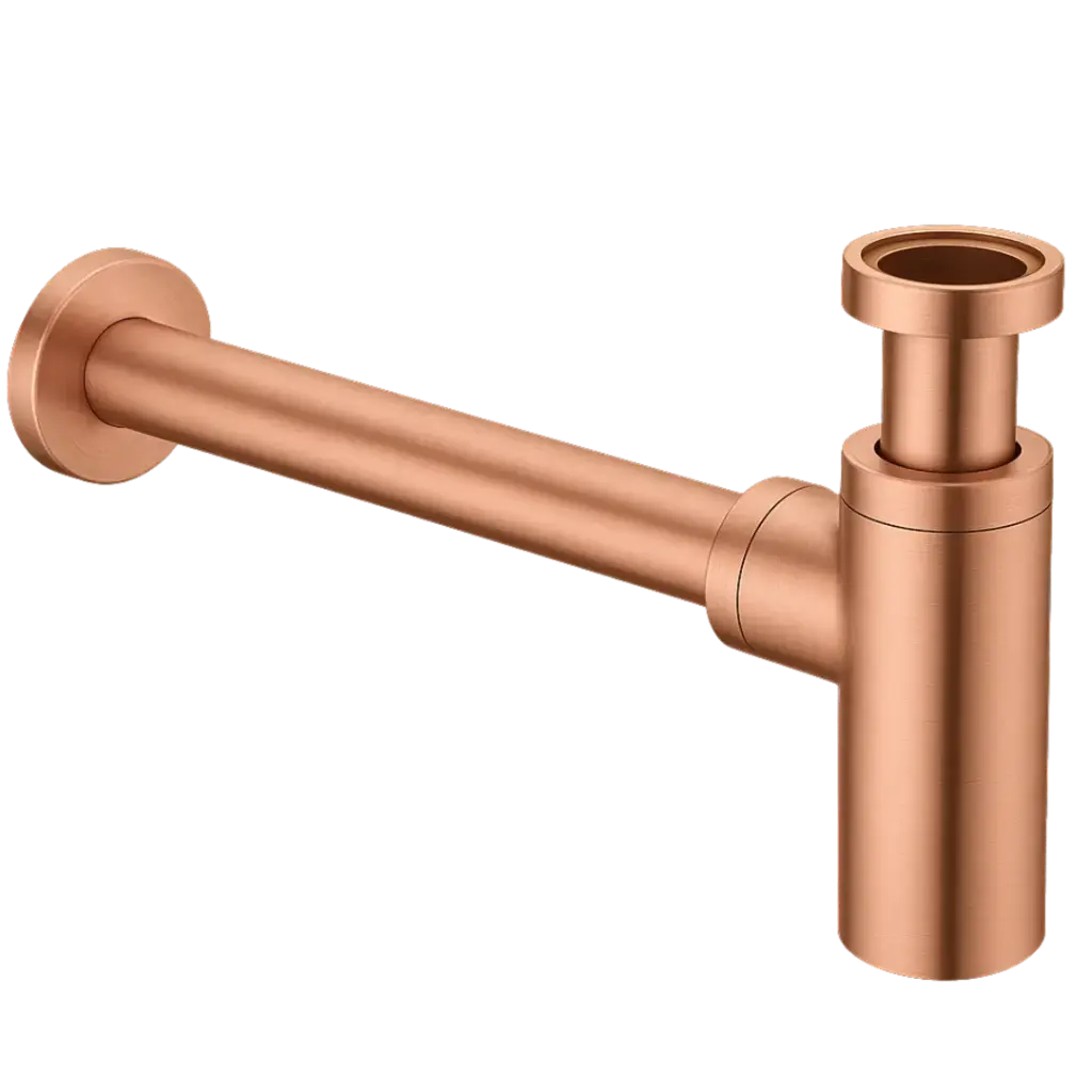 [ACCE-049] SIFON DE LAVAMANOS DECORATIVO TOLEDO GOLD ROSE EUROPA