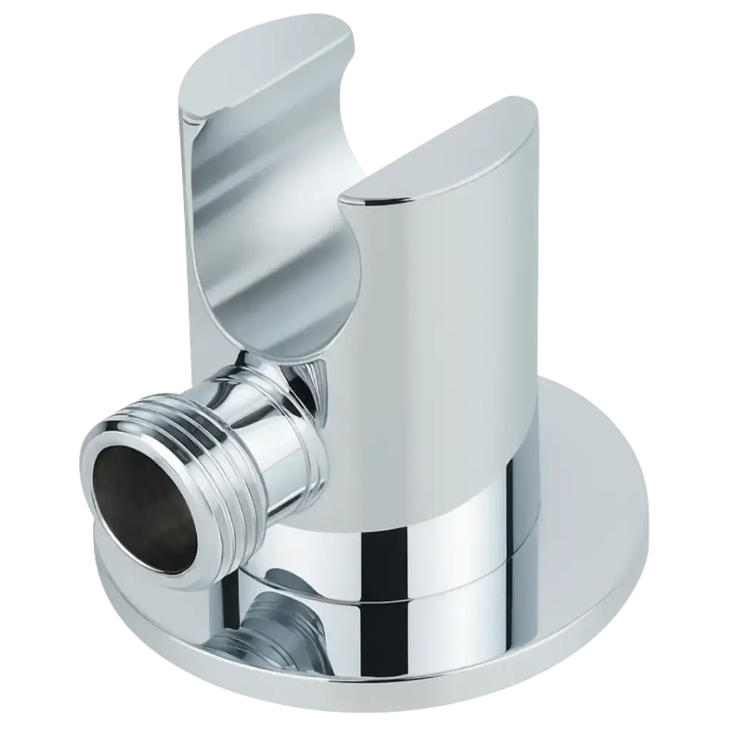 SOPORTE CON ENTRADA Y SALIDA DE AGUA TOLEDO CROMADO EUROPA