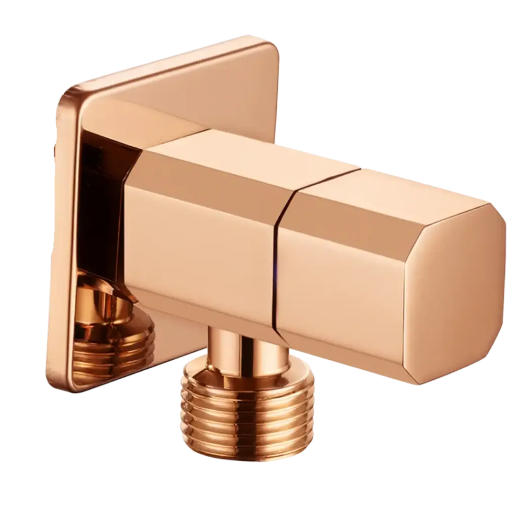 LLAVE DE ARRESTO 1/2" X
1/2" GOLD ROSE EUROPA