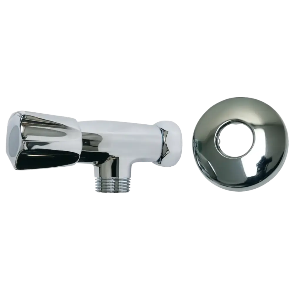 LLAVE DE ARRESTO 1/2" X 1/2" CROMADO EUROPA