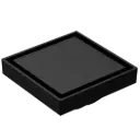 REJILLA CUADRADA OCULTA 10X10CM NEGRO MATE EUROPA