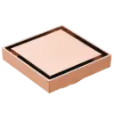 REJILLA CUADRADA OCULTA 10X10CM GOLD ROSE EUROPA