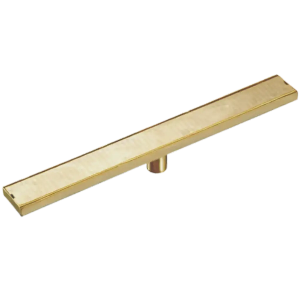 [REJ-008] REJILLA LINEAL OCULTA 60X7CM DORADO MATE EUROPA