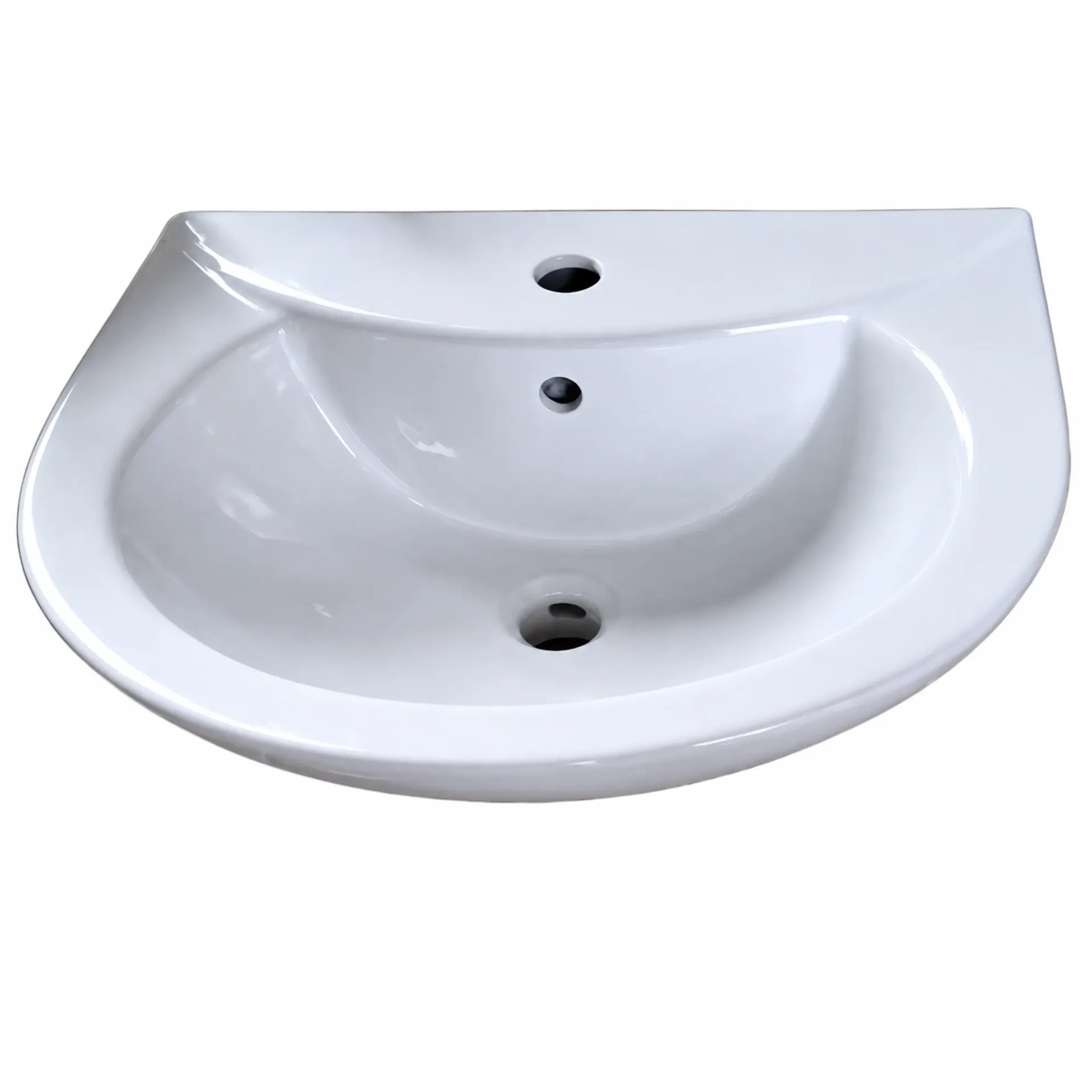 LAVAMANOS SEMI OVOLADO AÉREO BLANCO UNIQUE