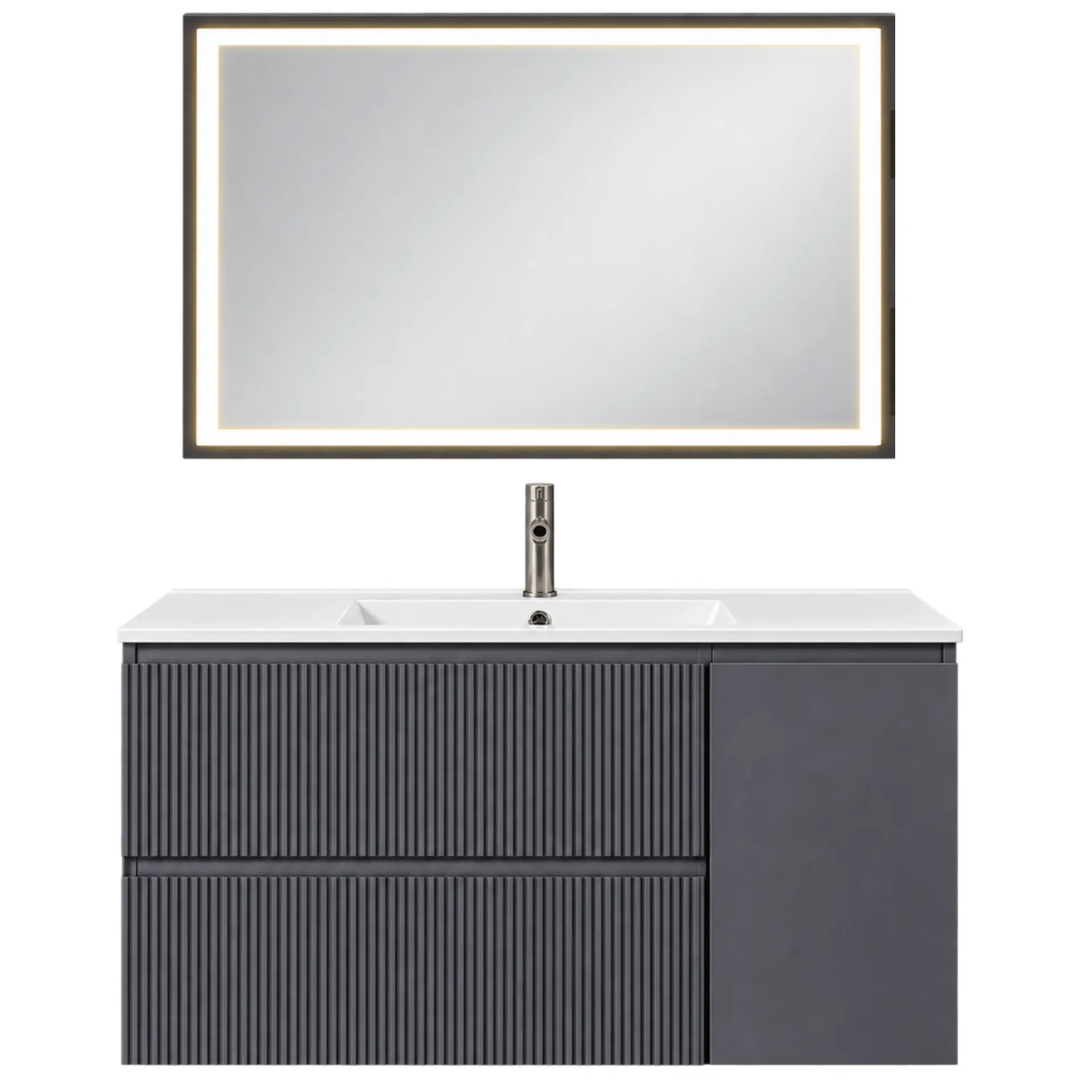[2009070-CO] MUEBLE DE BAÑO MODERN GRAPHITE 80CM OV