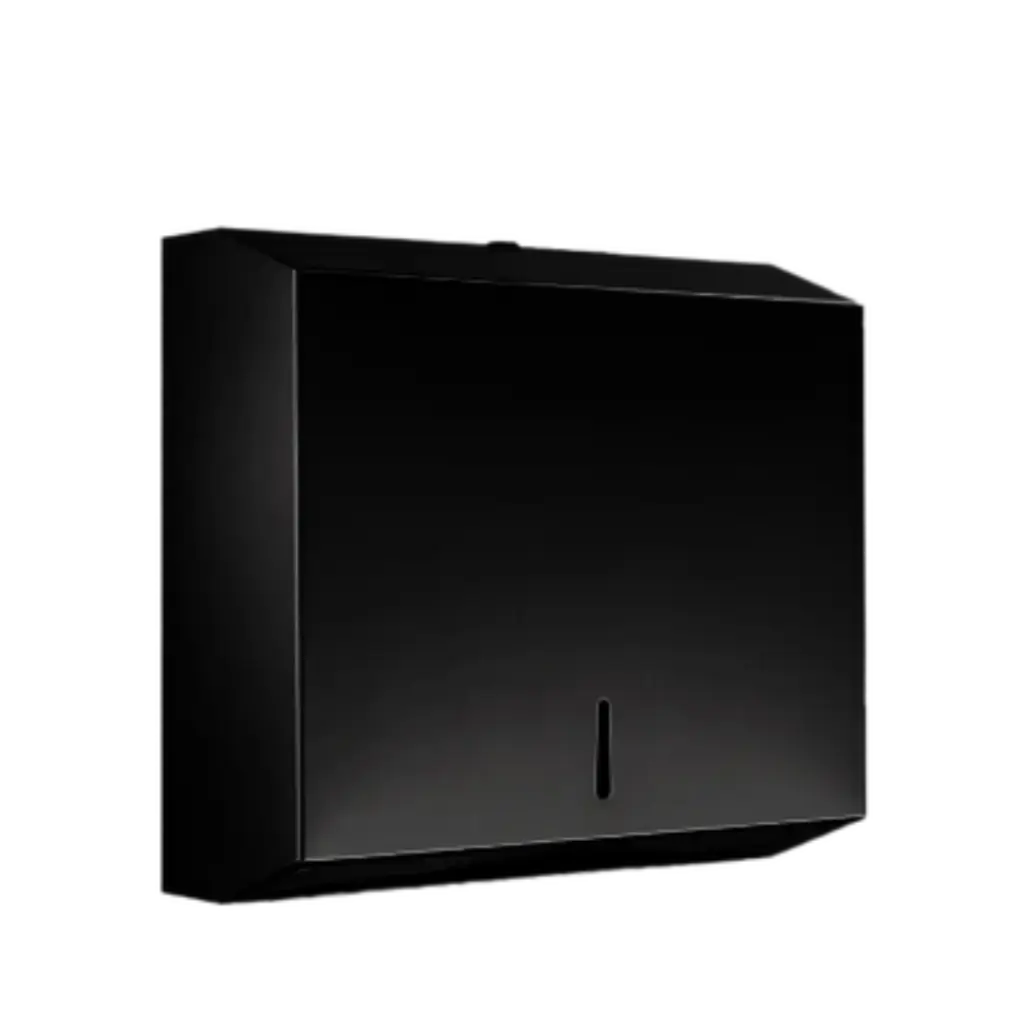 DISPENSADOR DE TOALLIN NEGRO MATE EUROPA