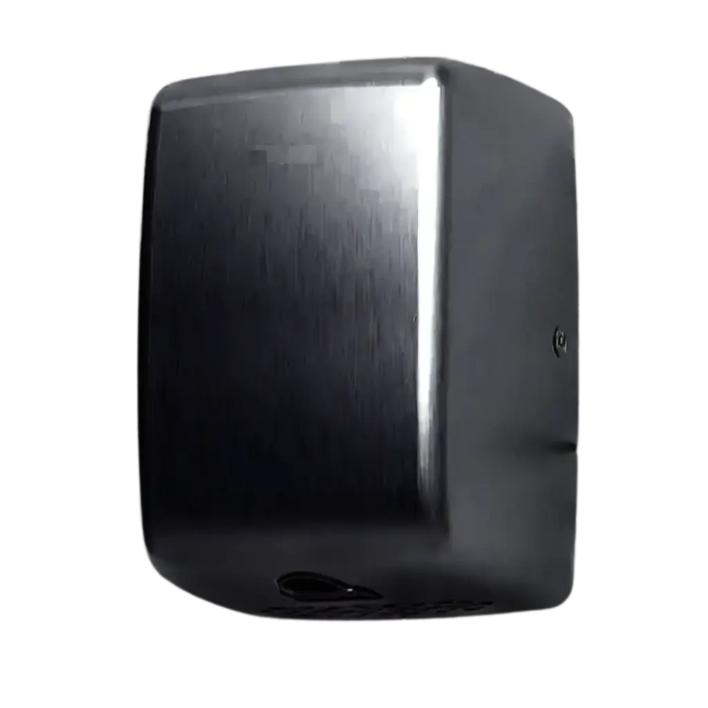 SECADOR DE MANO NEGRO MATE EUROPA