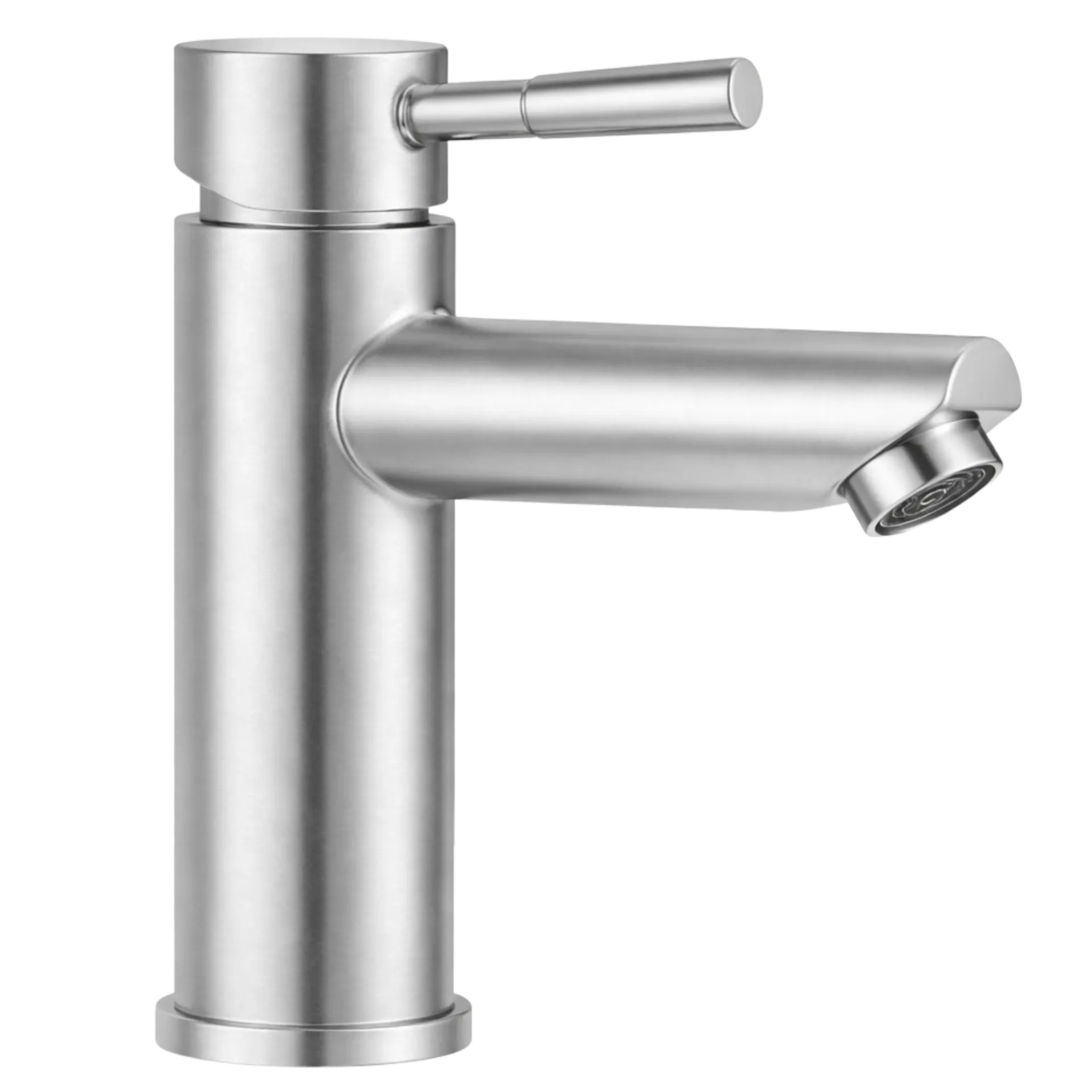 [RIV-405S] GRIFERIA DE LAVAMANOS BAJA GOLA SATINADO RIVER