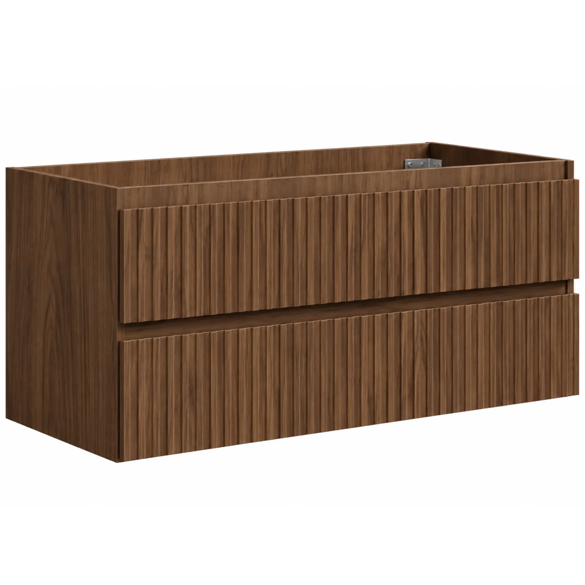 [MUSO-016] MUEBLE DE BAÑO CON RELIEVE EUROPA (Oak Hazelnut, 99x45x50cm, Sin Lavamanos)