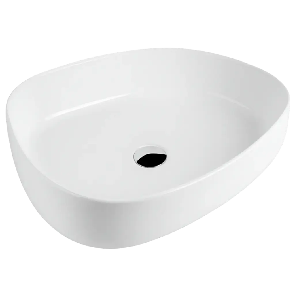 LAVAMANOS RECTANGULAR 55CM BLANCO EUROPA