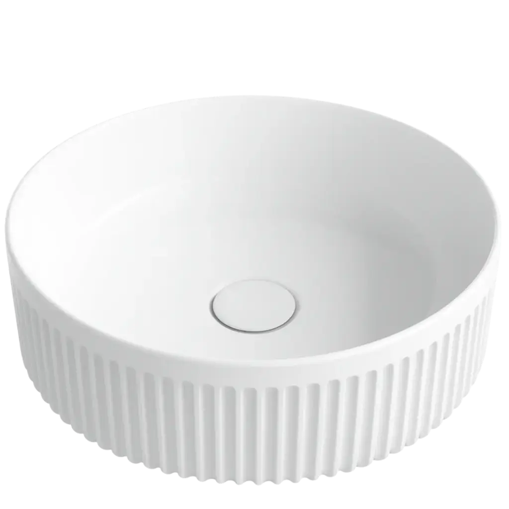 LAVAMANOS REDONDO 36CM BLANCO EUROPA