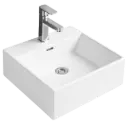 LAVAMANOS RECTANGULAR 41CM BLANCO EUROPA