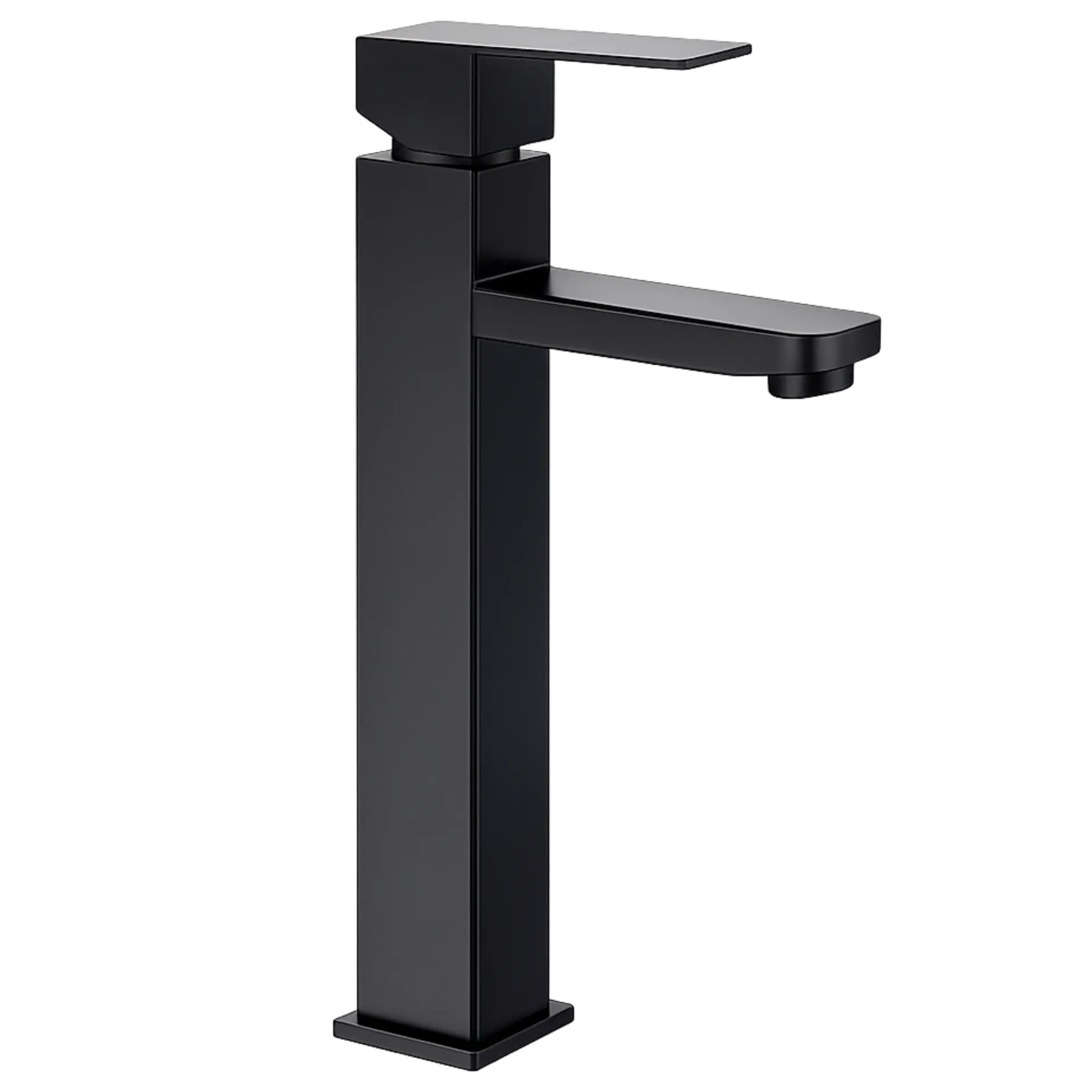 [RIV-410N] GRIFERIA DE LAVAMANOS ALTA APOLO NEGRO MATE RIVER