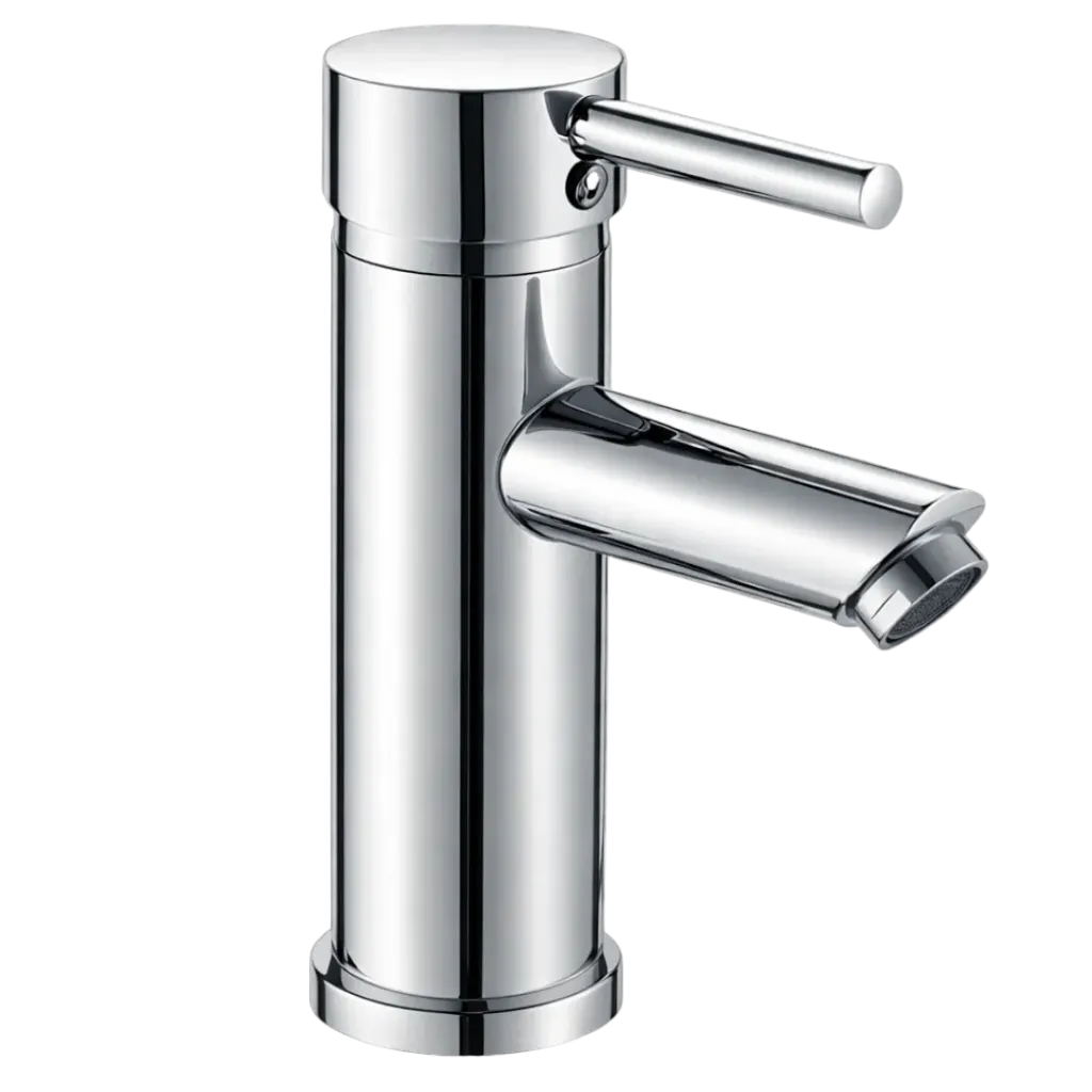 [RIV-404C] GRIFERIA DE LAVAMANOS BAJA ARES CROMADO RIVER