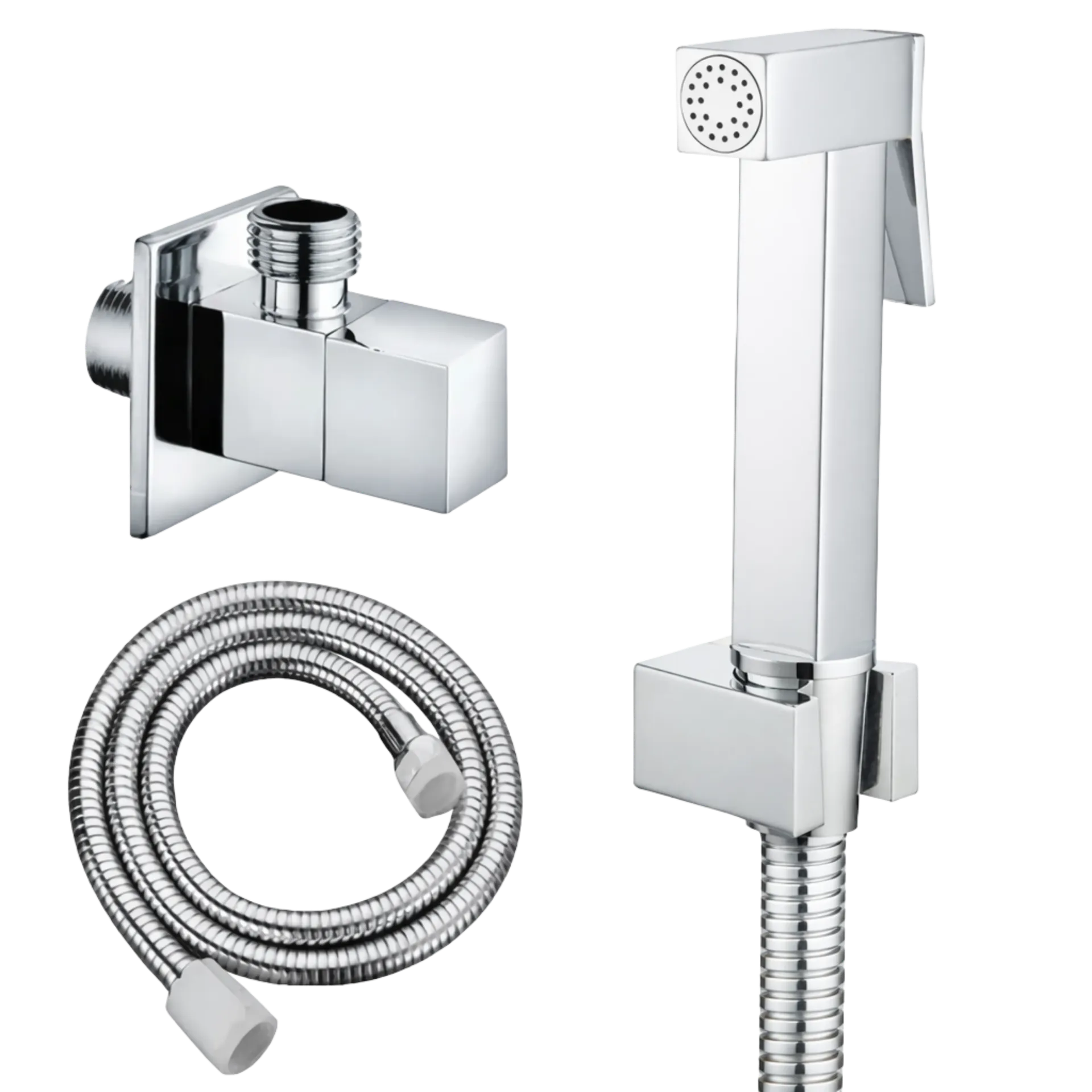 DUCHA DE MANO APOLO CROMADO RIVER