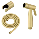 DUCHA DE MANO CON BASE Y MANGUERA GOLD MATE RV