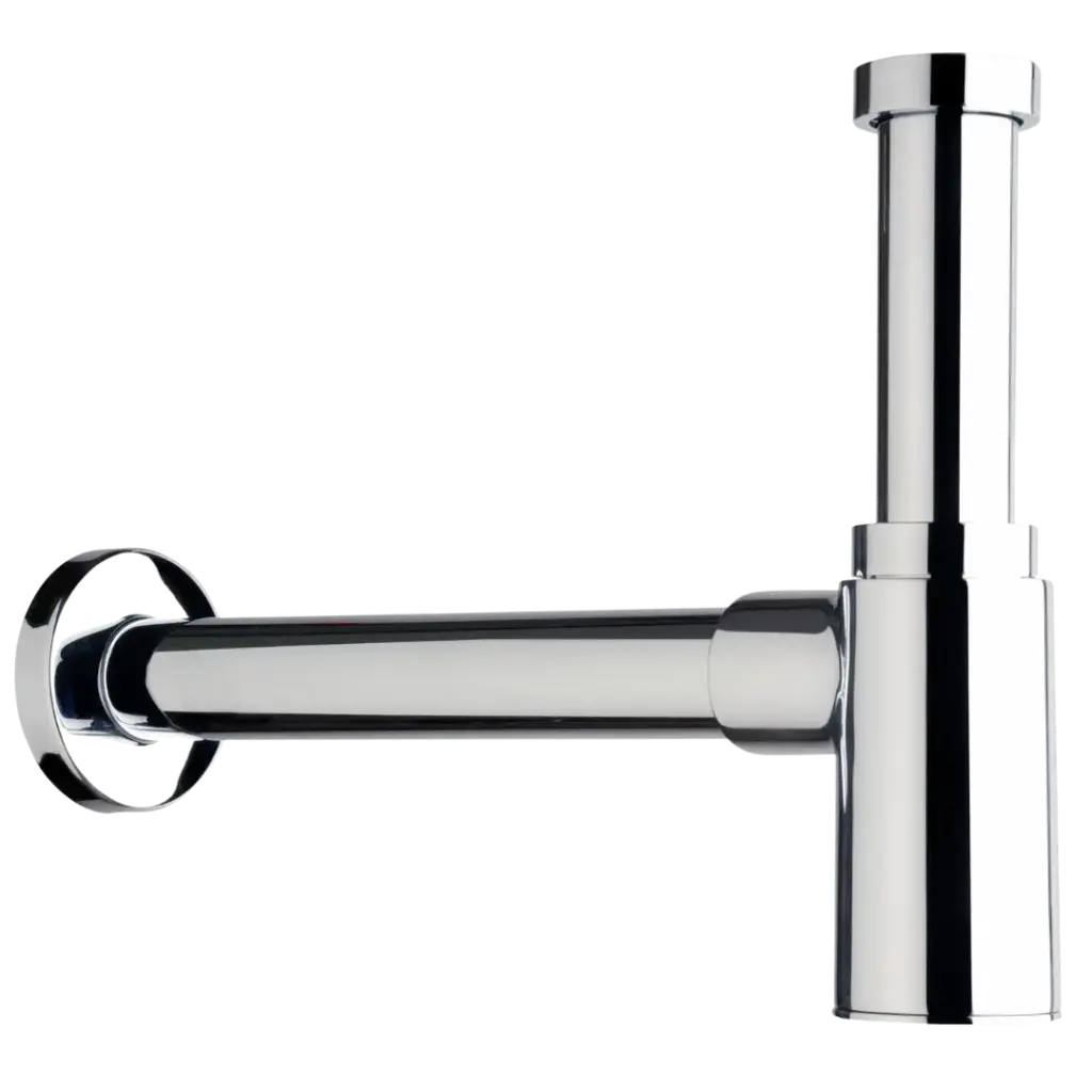 [RIV-650C] SIFON DE LAVAMANOS DECORATIVO CROMADO RIVER