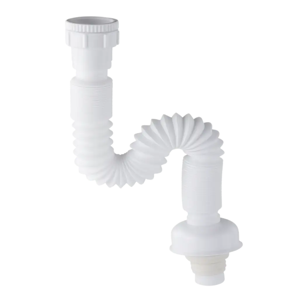 [RIV-660] SIFON DE LAVAMANOS EXTENSIBLE BLANCO RIVER