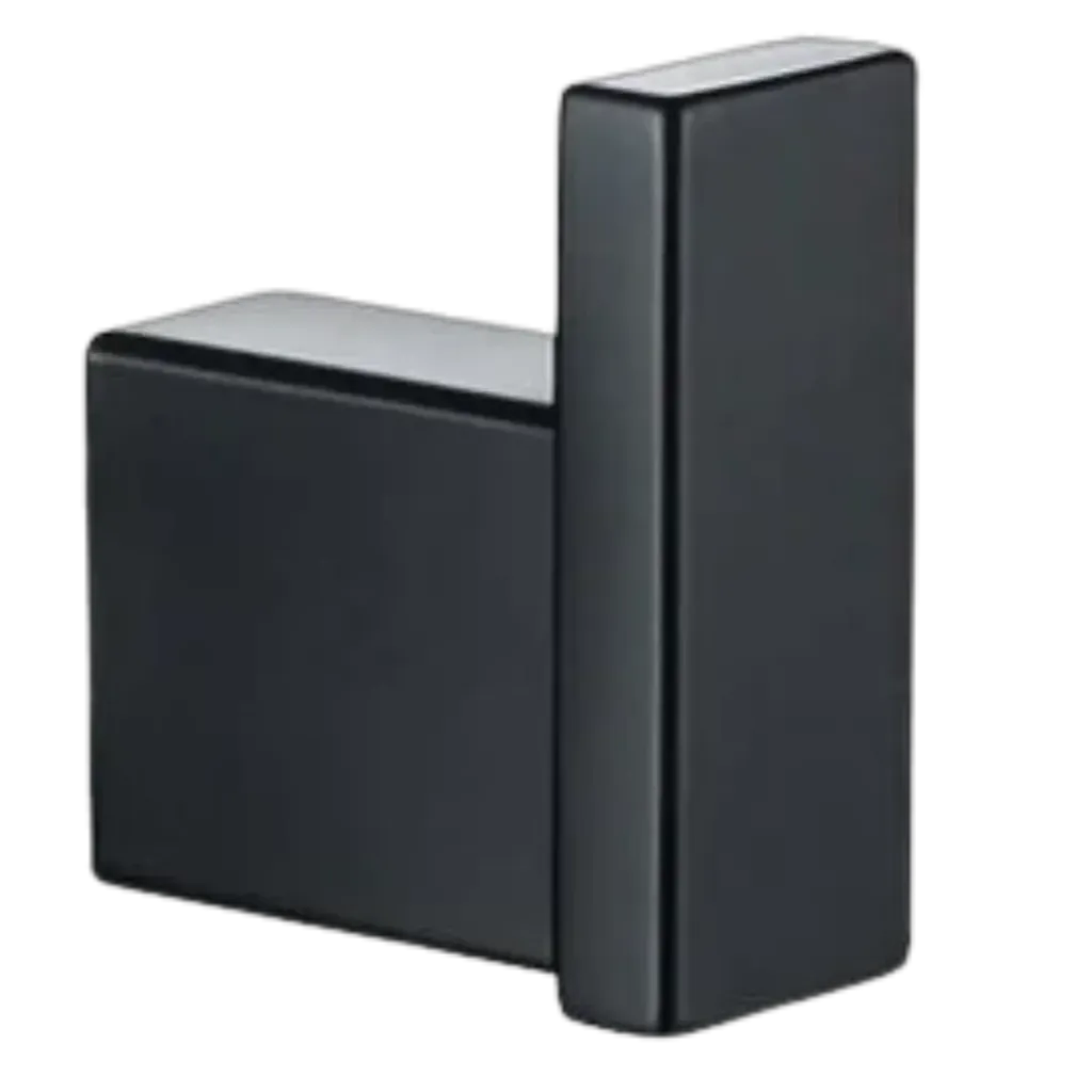 [RIV-700NP] PERCHERO APOLO NEGRO MATE RIVER