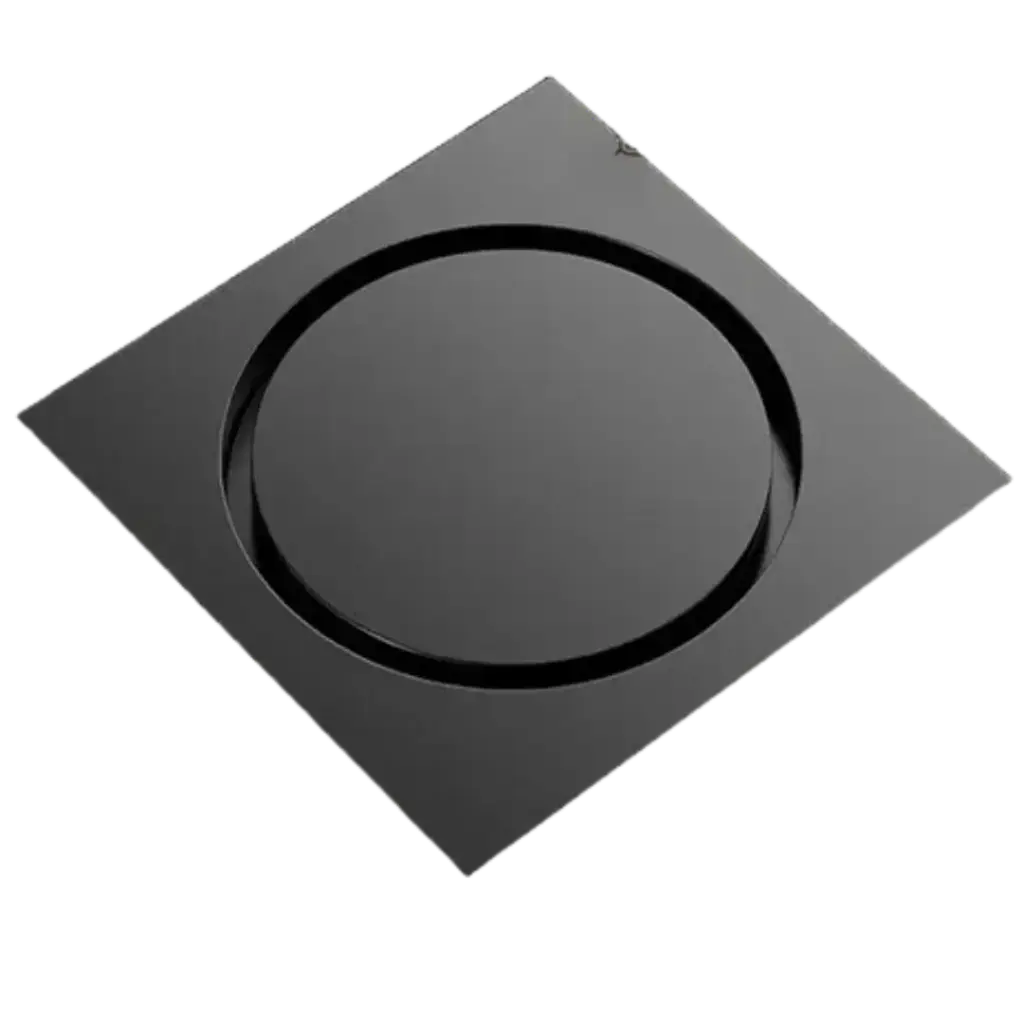 [RIV-802N] REJILLA DECORATIVA 10X10CM NEGRO MATE RIVER