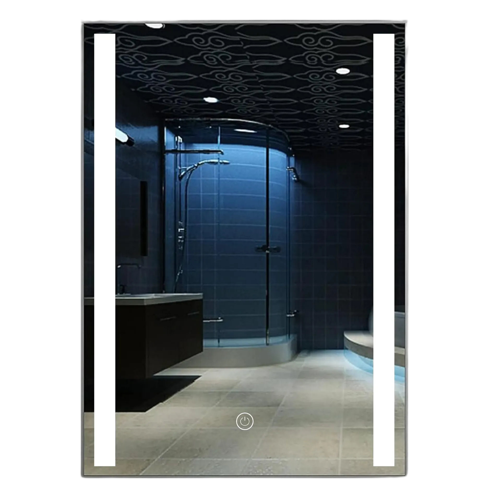 [RIV-ESP/S6080] ESPEJO LED SANTORINI 60X80CM RIVER