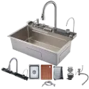 FREGADERO MULTIFUNCIONAL 75CM SATINADO RIVER