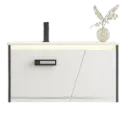 MUEBLE DE BAÑO MUNICH 80CM BLANCO RIVER