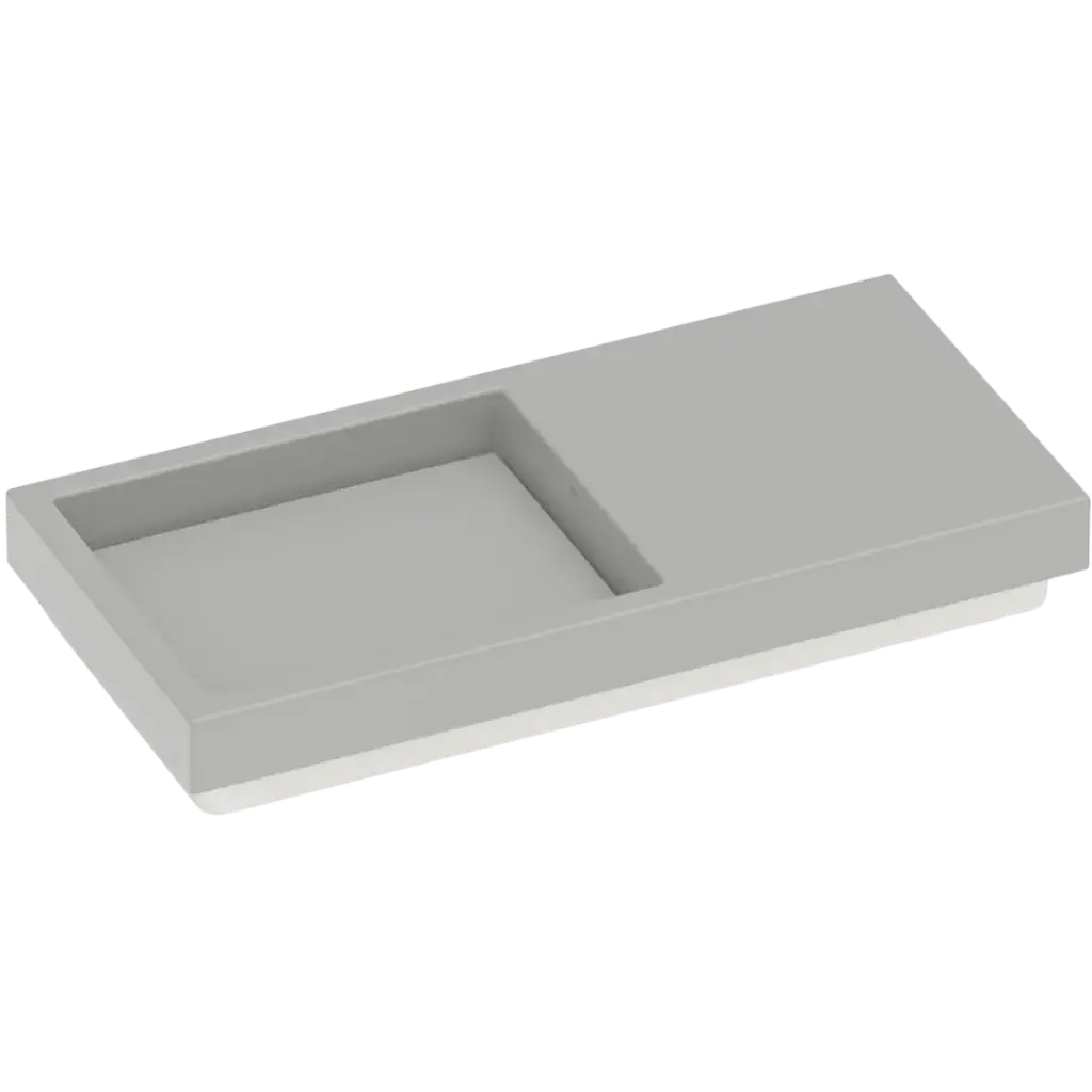 LAVAMANOS HORIZON SKYLINE 80CM GRAFITO ROCA