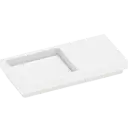 LAVAMANOS HORIZON SKYLINE 80CM BLANCO MATE ROCA