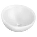 LAVAMANOS BOL ENCIMERA 38CM BLANCO ROCA