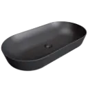 LAVAMANOS ART ROUND FINECRAFT 80CM NOIR NOVA