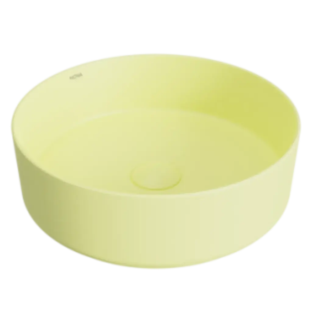LAVAMANOS ART ROUND FINECRAFT 35CM ENERGY YELLOW NOVA