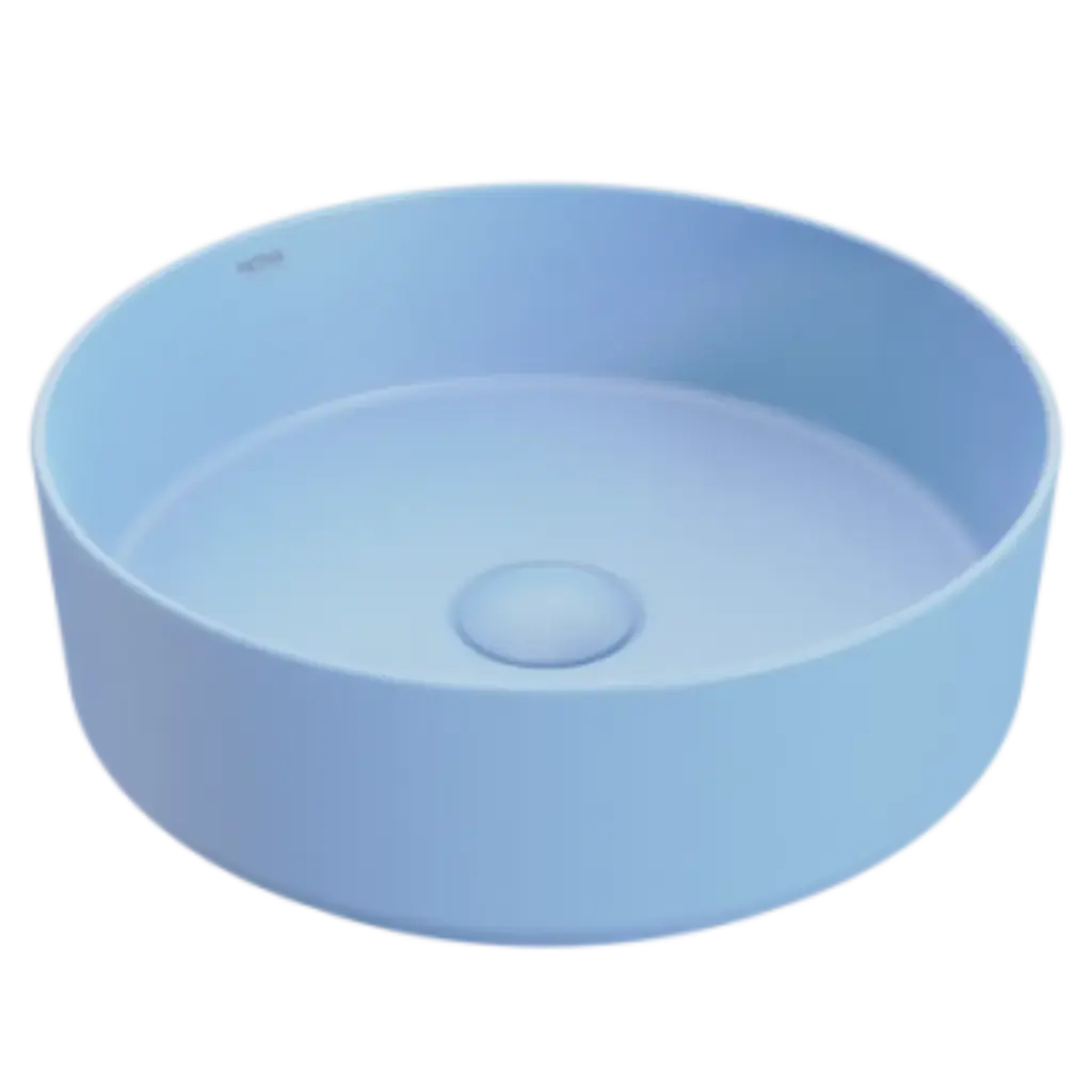 LAVAMANOS ART ROUND FINECRAFT 35CM ZEN BLUE NOVA