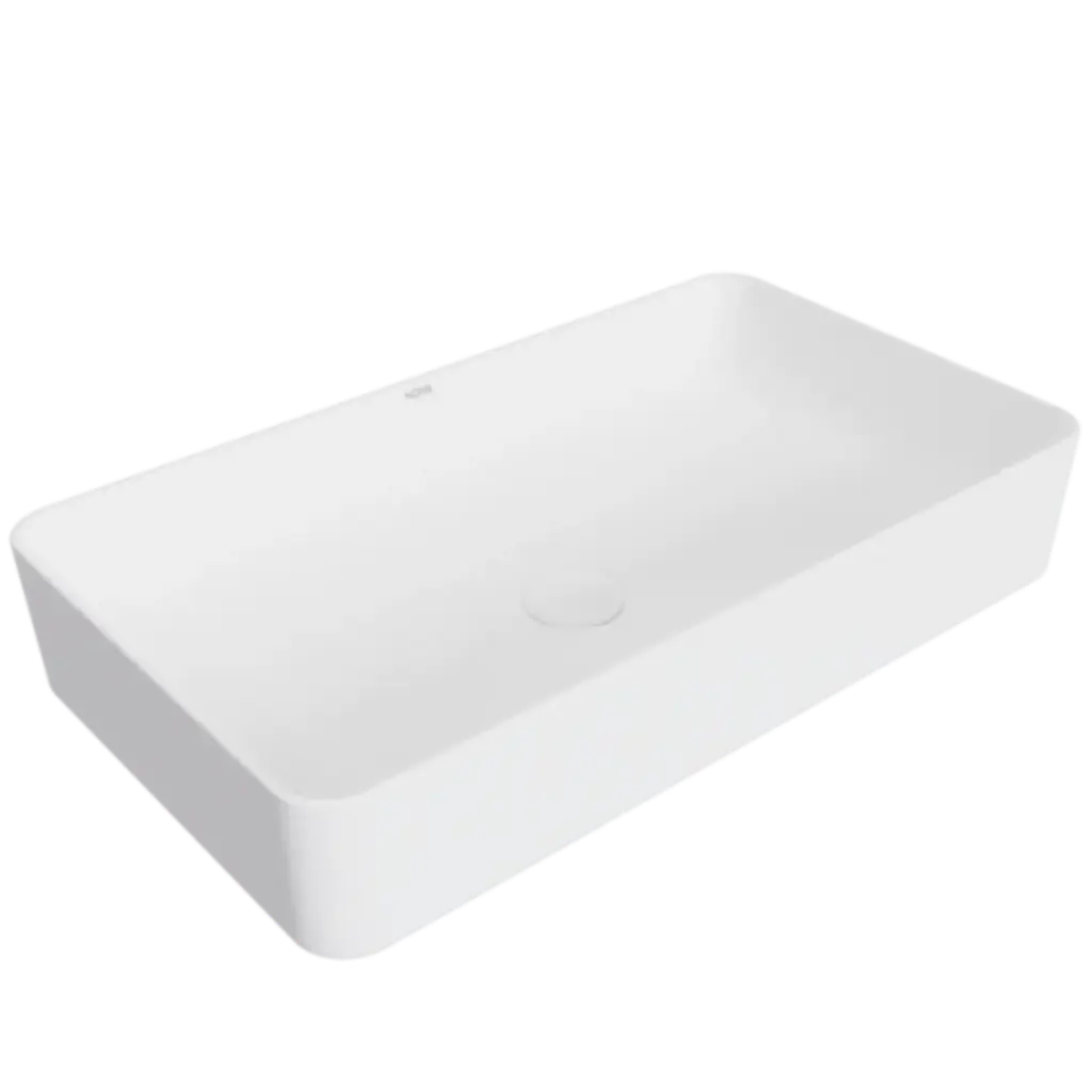 LAVAMANOS ART SQUARE FINECRAFT 60CM BLANCO MATE NOVA