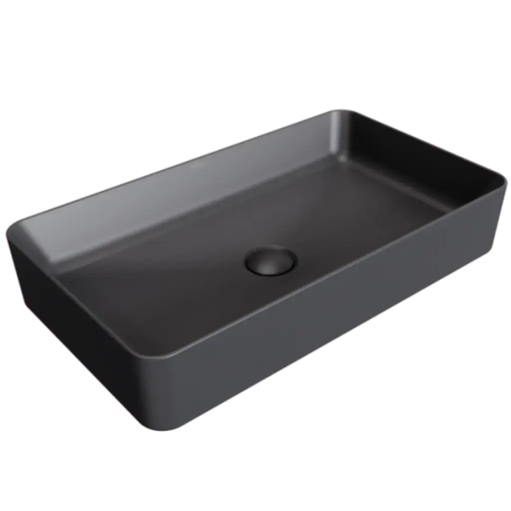 LAVAMANOS ART SQUARE FINECRAFT 60CM NOIR NOVA