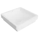 LAVAMANOS ART Q FINECRAFT 39CM BLANCO MATE NOVA