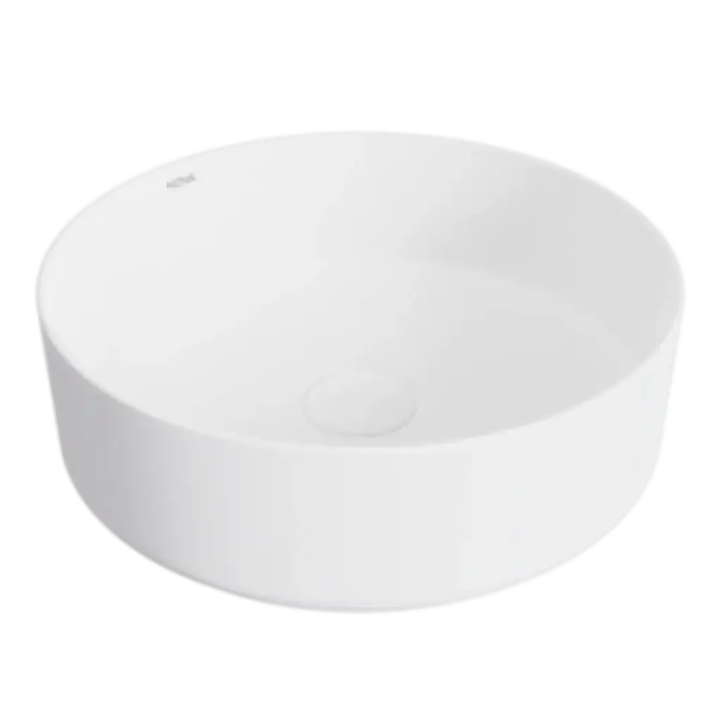 LAVAMANOS ART ROUND FINECRAFT 35CM BLANCO MATE NOVA