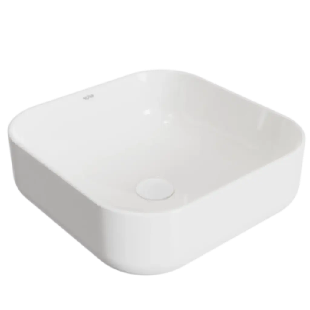 LAVAMANOS ART SQUARE FINECRAFT 39CM BLANCO NOVA