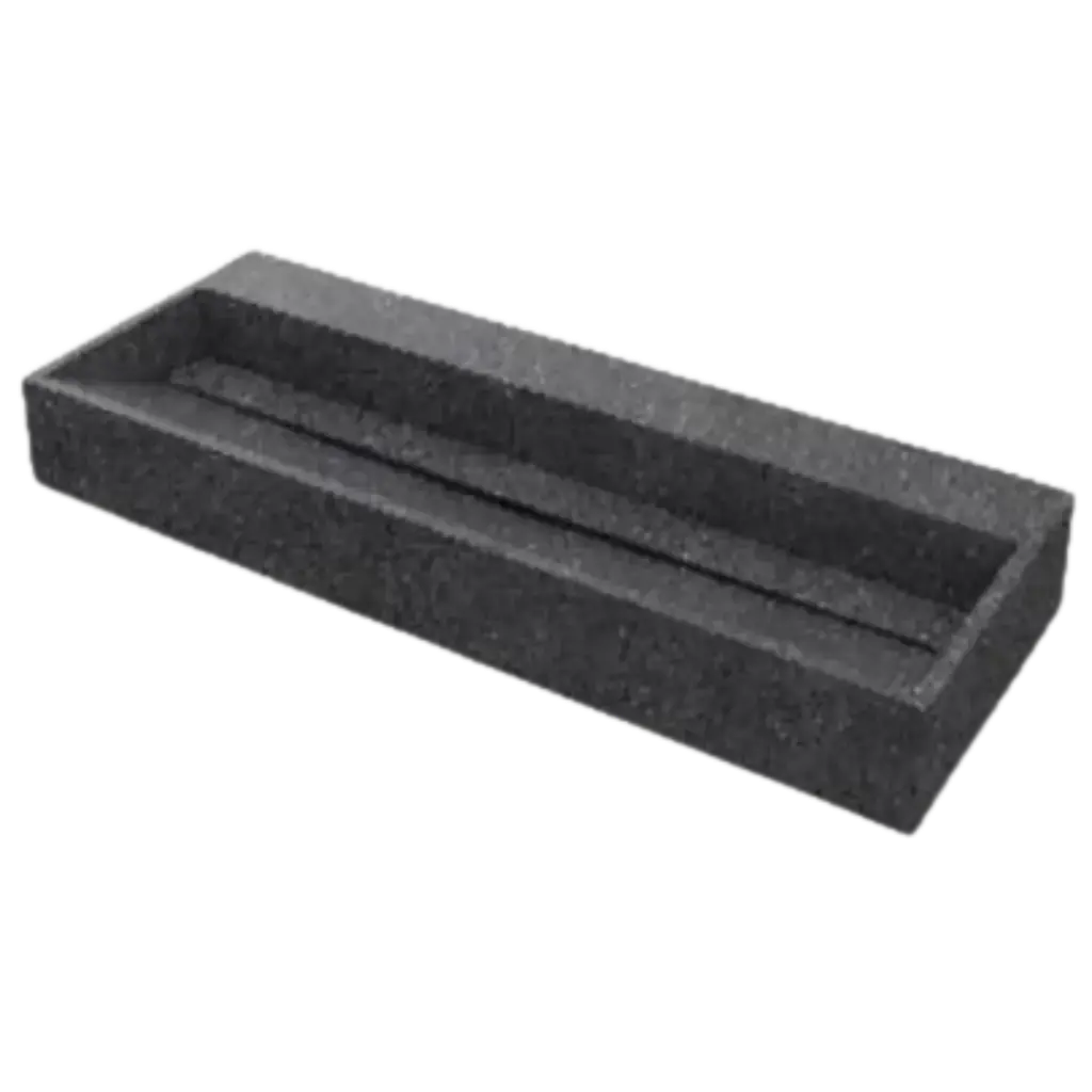 LAVAMANOS GRAN CUBE BLACK AND WHITE 1220MM TERRAZO