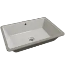 LAVAMANOS BAJO TOPE RECTANGULAR 56X40CM BLANCO INCEPA