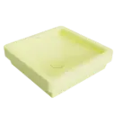 LAVAMANOS ART Q FINECRAFT 39CM ENERGY YELLOW NOVA