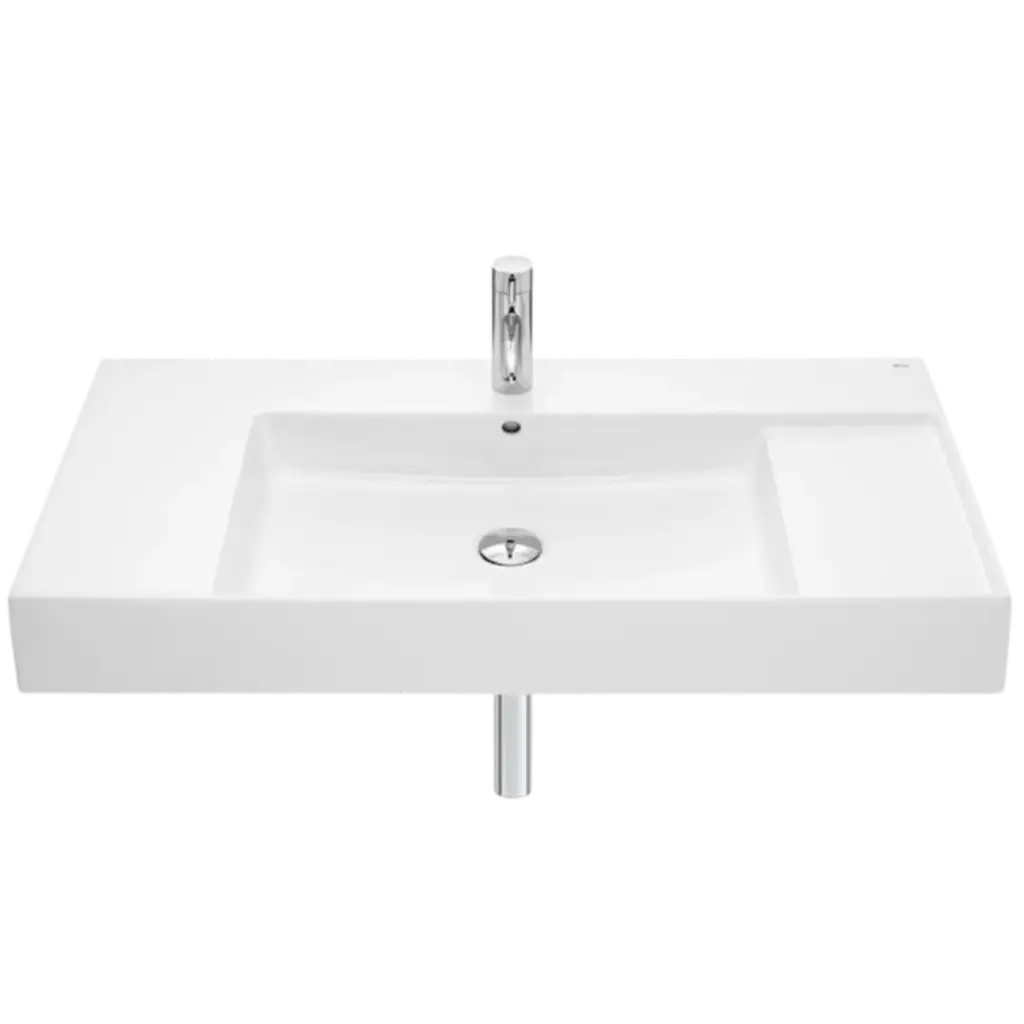 LAVAMANOS INSPIRA SQUARE UNIK 100CM BLANCO ROCA