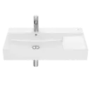 LAVAMANOS INSPIRA SQUARE UNIK 80CM BLANCO ROCA