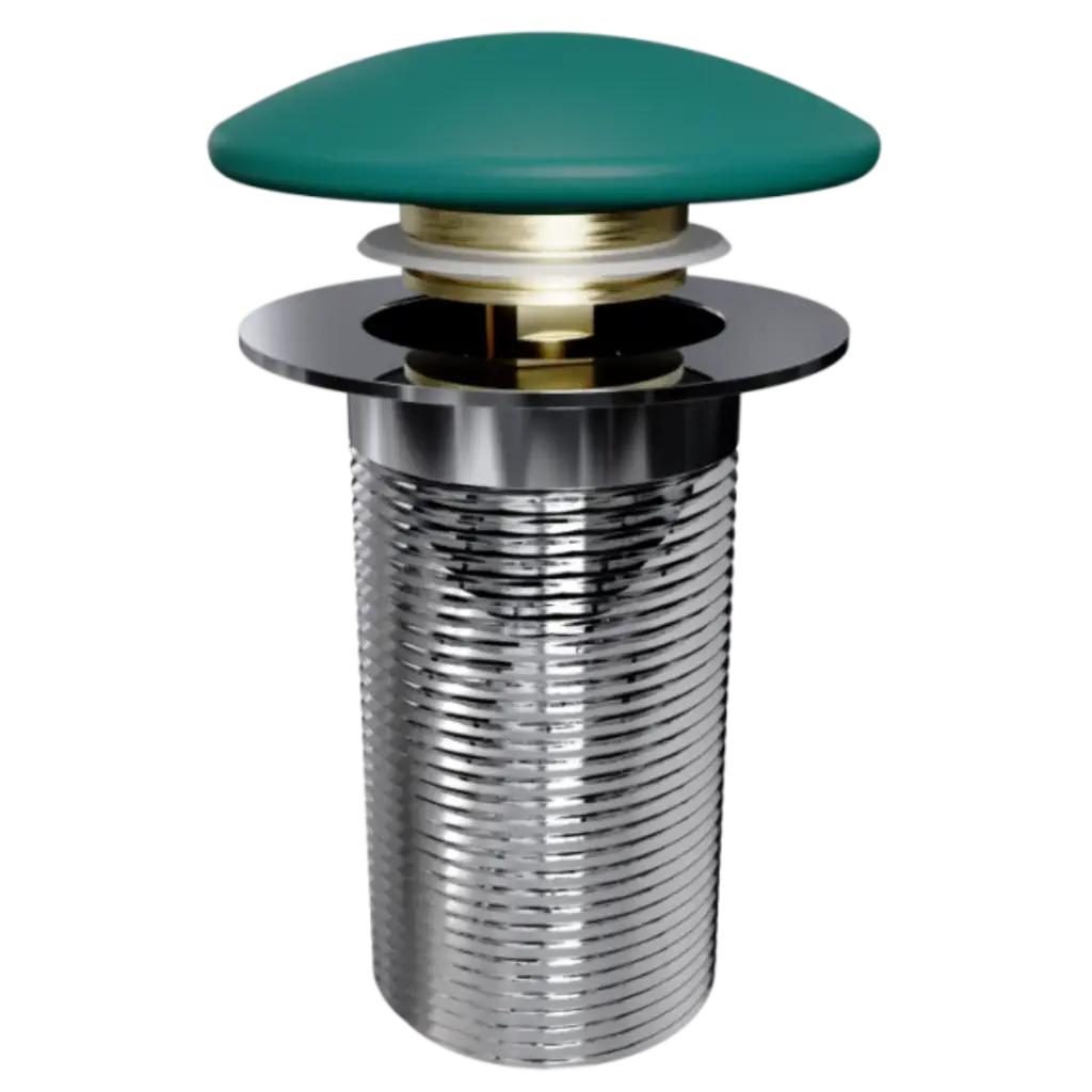 DESAGUE DE LAVAMANOS CERAMICO ART CHROME GREEN NOVA