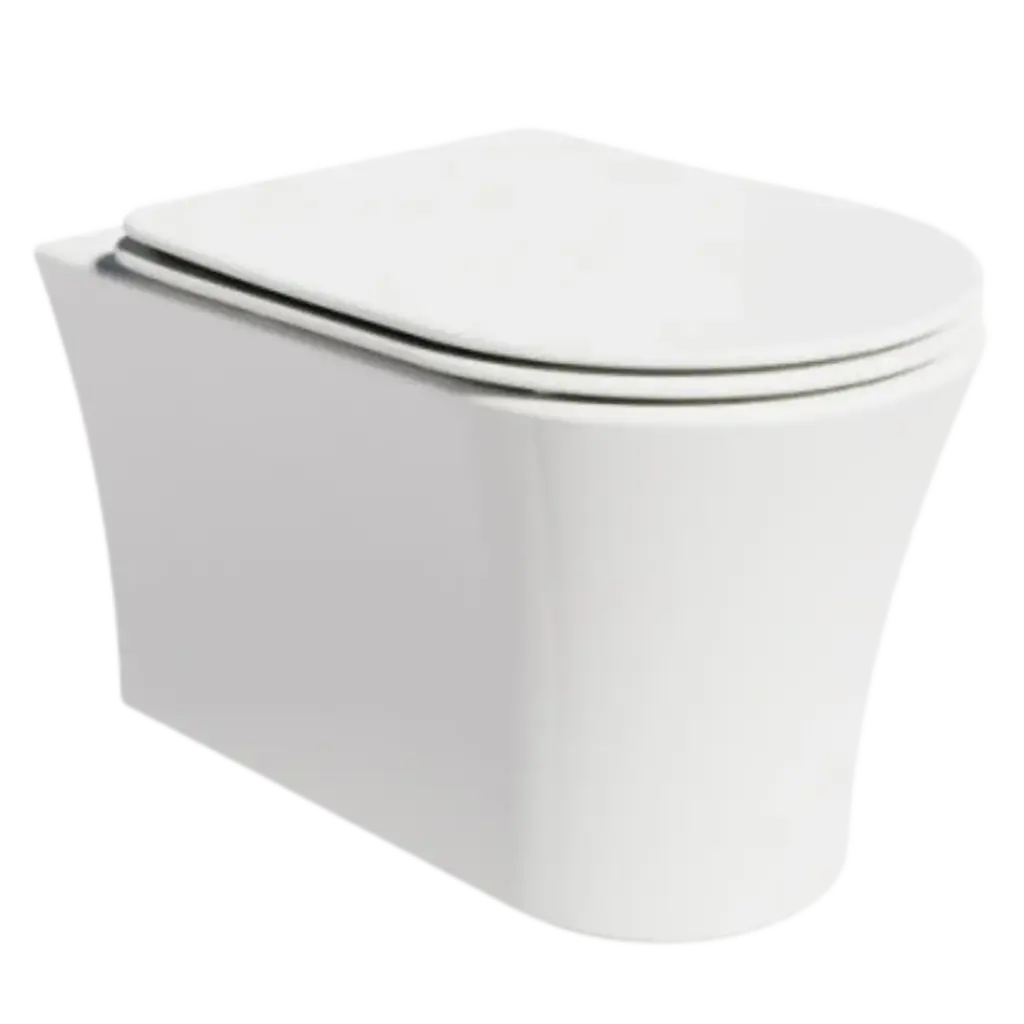 TAZA NEO ROUND RIMLESS SUSPENDIDA BLANCO NOVA