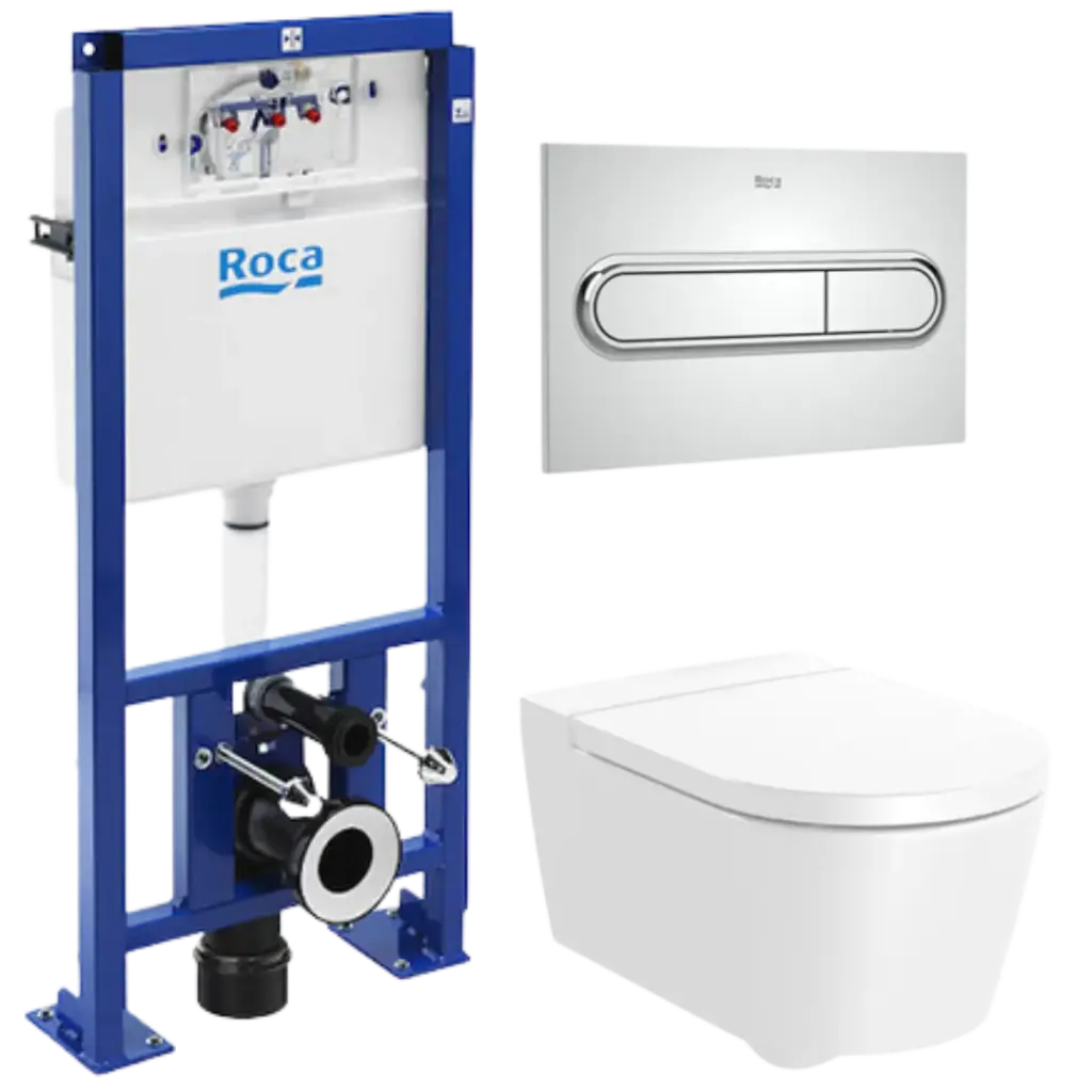 WC AEREO INSPIRA ROUND BLANCO ROCA