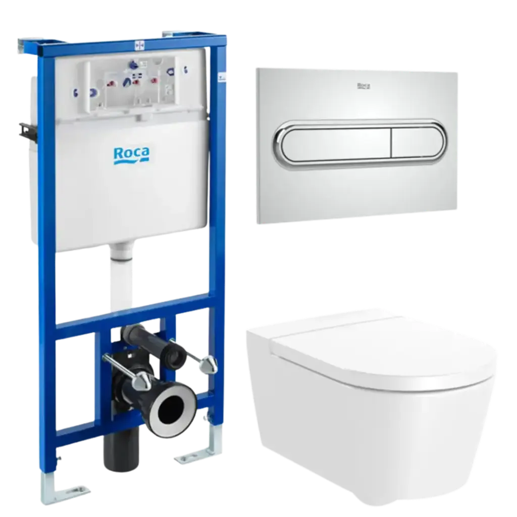 WC AEREO INSPIRA ROUND BLANCO ROCA